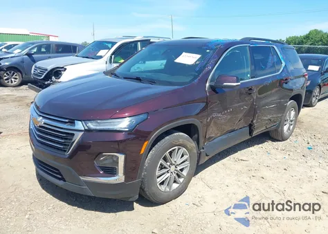 2023 Chevrolet Traverse Fwd Lt Cloth из США, поврежденный, VIN 1GNERGKW5PJ146637